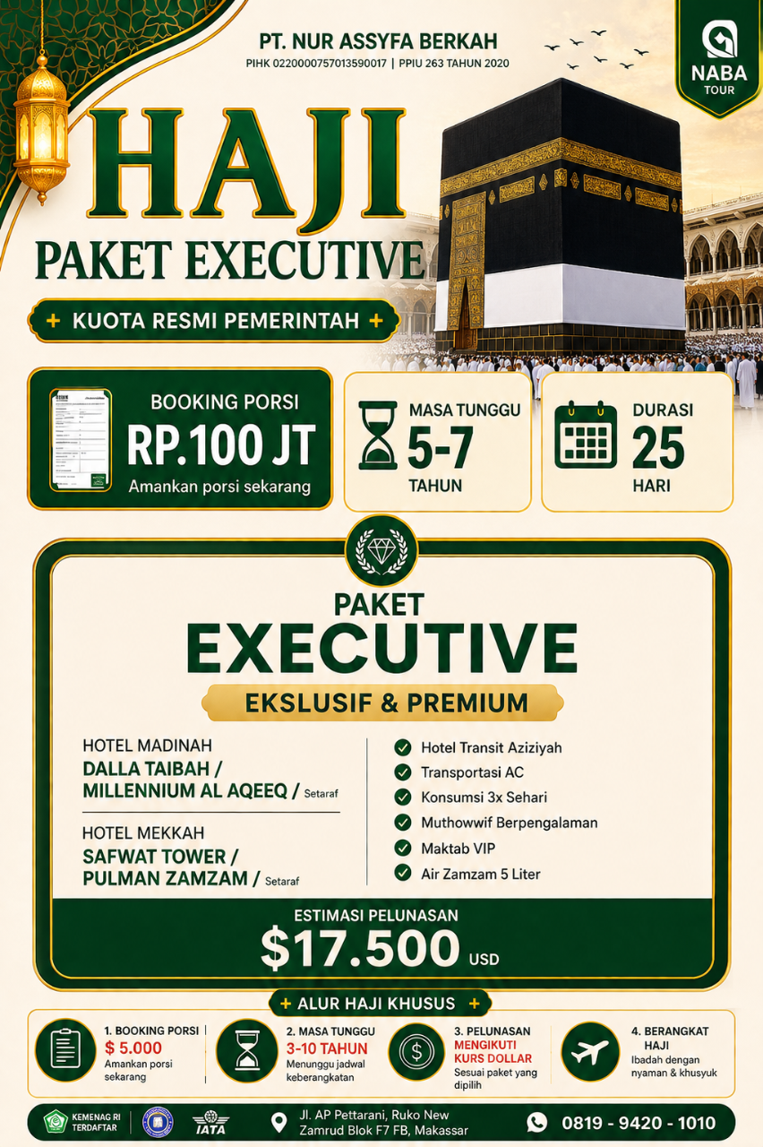 Paket Haji Excecutive